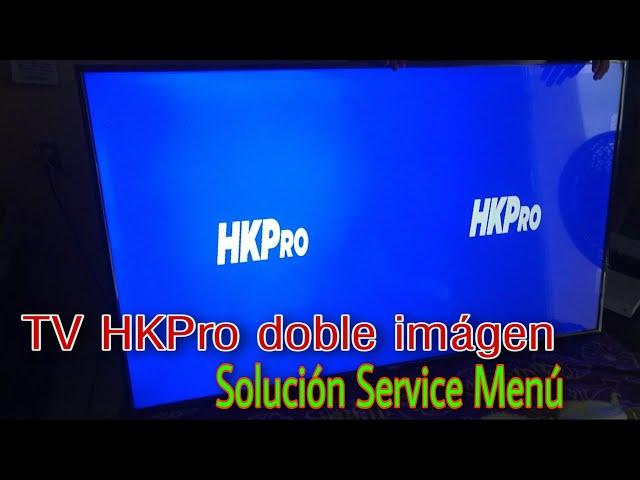 reparar pantalla hkpro con doble imágen