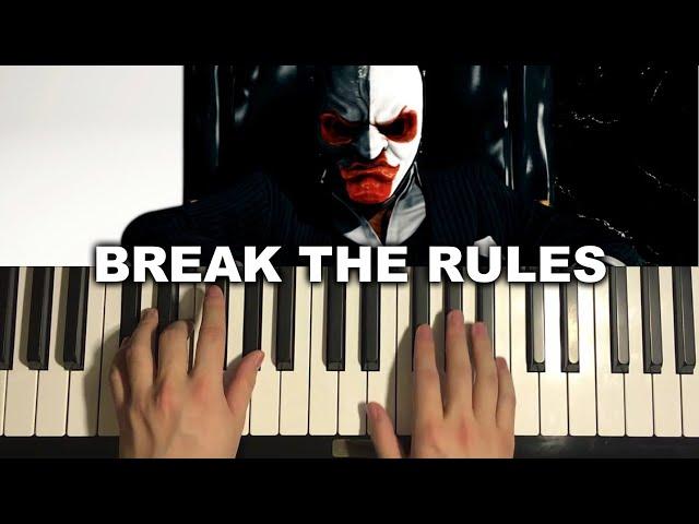 Simon Viklund - Break The Rules (Piano Tutorial Lesson)