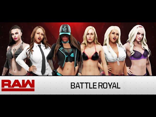 WWE 2K19 Brooke Skye Vs Riley Reid Vs Elsa Jean Vs Marsha May Vs Christy Mack Vs Brandi Love