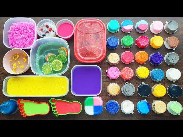 Mixing Slime and Clay - Nice Slime Smoothie #satisfyingslime #slimeasmr