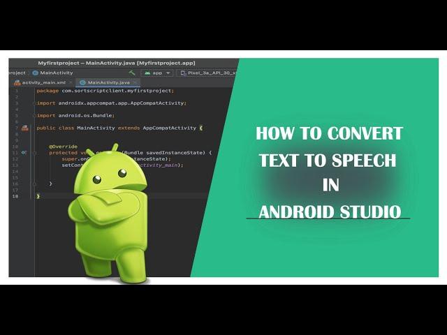 How to Convert Text to Speech in Android Studio | TextToSpeech | Android Coding