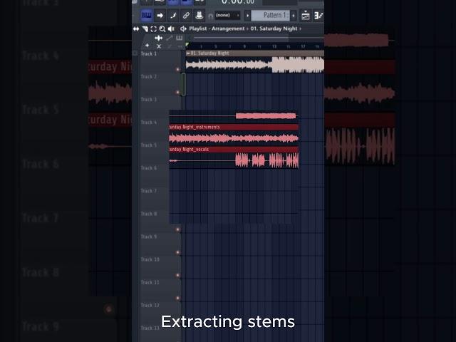 Extracting stems using FL studio AI #producertools #musicproduction #fltips #beatmaker