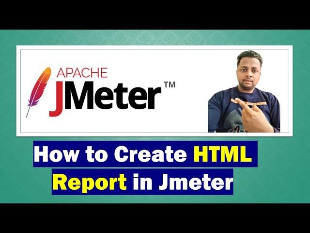 How to Create Jmeter Test Report in HTML using simple command #performancetest #loadtesting