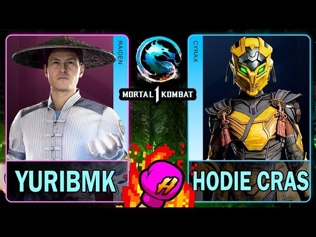 MK1 Yuribmk (RAIDEN) VS Hodie Cras (CYRAX)Mortal Kombat 14K 60ᶠᵖˢ