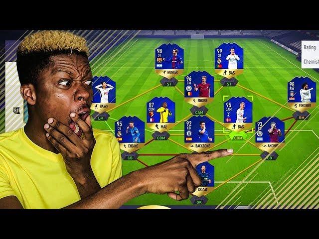 OMG THE IMPOSSIBLE FULL TOTS FUT DRAFT - FIFA 18 FUT DRAFT CHALLENGE !!!