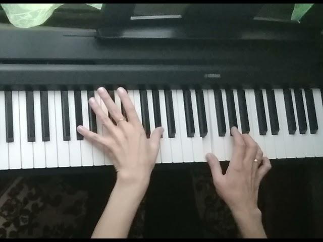 Джо Дассен "Индейское лето" (лёгкий вариант исполнения) #piano