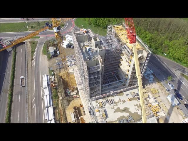 BV Aachen, Forckenbeckstraße Drohnenflug 04.2017