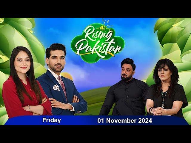 Rising Pakistan | Guest Segment-2 | Umair Jaswal - Singer Social Worker | 01 November 2024 |