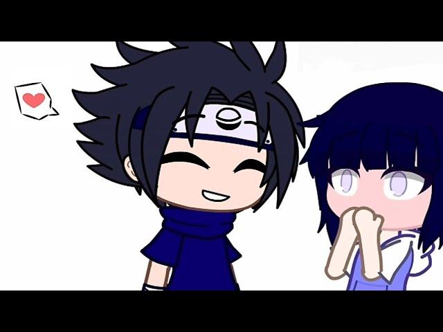 Sasuke kissed Hinata`` // Sasuhina // Gacha club // Yuuto shiyono