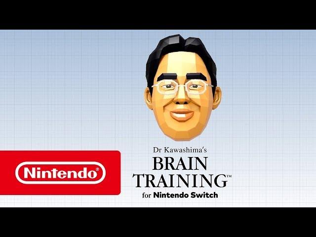 Dr Kawashima's Brain Training for Nintendo Switch - Launch trailer