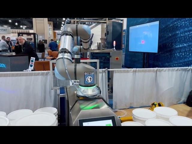 Universal Robots UR30 | Collaborative Robot Palletizer at Pack Expo East 2024