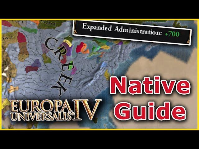 The Best Way to Play EU4 Natives - EU4 Native Tribes Guide Patch 1.33