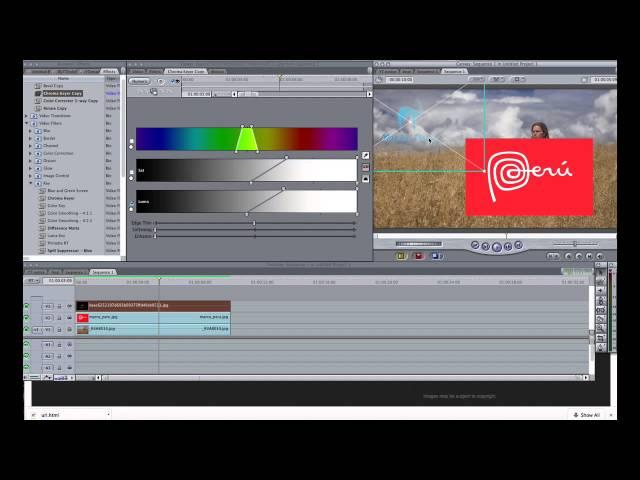 Final Cut Pro 7: How to use Chroma Key | MicBergsma