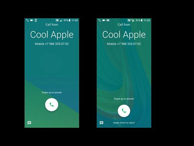 Haier Alpha vs iNOi Screen Record/ Incoming call