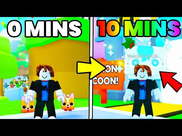 How To Get Your FIRST FREE HUGE in 10 MINS! (Pet Sim 99)