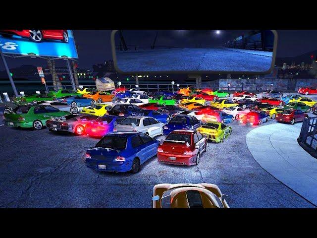 NFS Carbon with 100 opponents