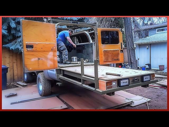 Man Builds Amazing 4x4 Truck CAMPER | Start to Finish Conversion by @TheTravelingTogetherJournal