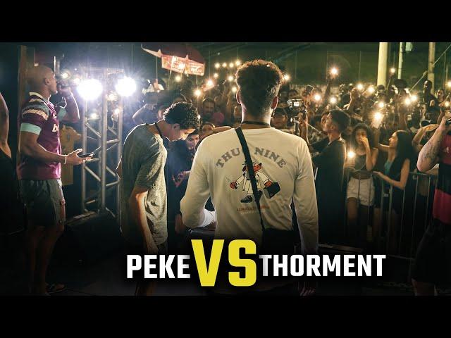 ( SEU PAI CH#IR0 O P# DO SALGUEIRO  ) PEKE VS THORMENT [GRANDE FINAL ] 522º Batalha do Tanque | RJ