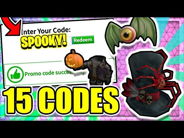 (OCTOBER 2020) *ALL* ROBLOX PROMO CODES!