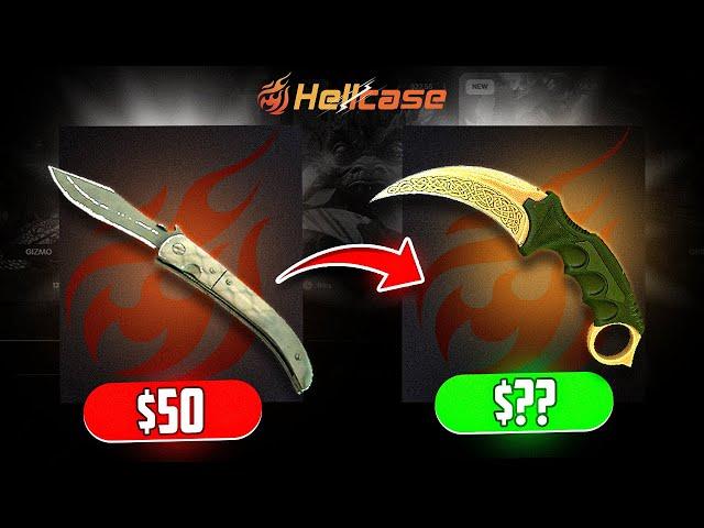 We Try to PROFIT With LOW BUDGET on Hellcase!? (Hellcase Promo Code 2023)