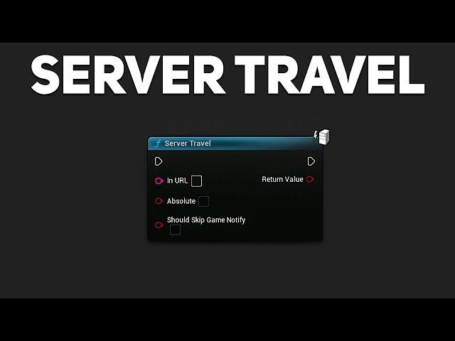 Server Travel | Unreal Engine 5 Tutorial