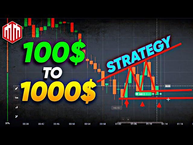 Quotex 100$ To 1000$ Compounding Strategy | Quotex Trading Strategy | Quotex