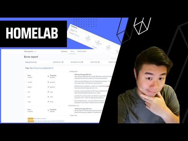 Homelab Series - Review your site with Self Hosted SiteInspector