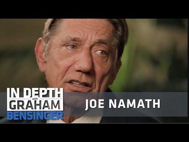 Joe Namath: Overcoming alcoholism, illegal college offers and playing through concussions