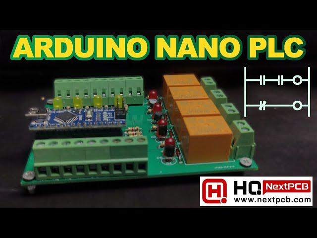 How To Make Arduino Nano PLC NextPCB | Arduino Project