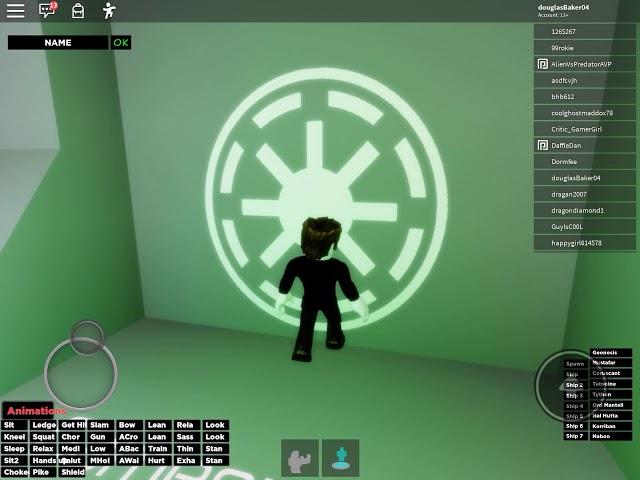 Canon Characters reveal! Roblox Star Wars Timelines (RP)