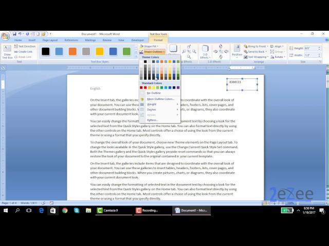 Word Page Layout,Word Art Tutorial part 7 Urdu/Hindi