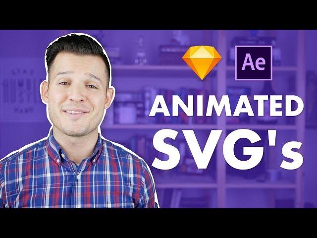 Animated SVG's with Sketch & After Effects