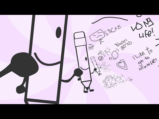 BFDI 3 - Just Drew A Little Doodle in 4K60FPS