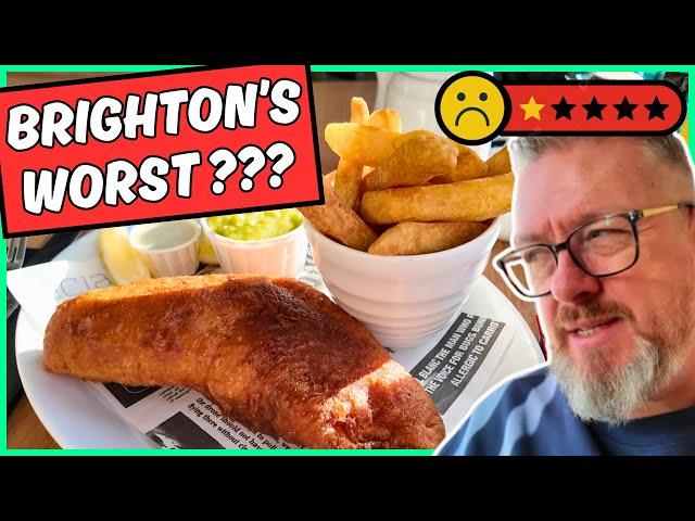 THE WORST GOOGLE REVIEW RESTAURANT In Brighton!