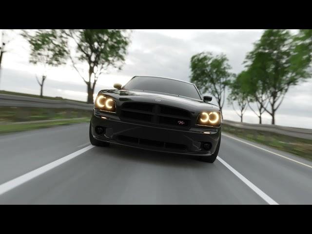 3dsmax car animation(Corona render, tyflow, phoenixfd)