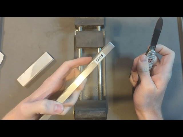 Are diamonds too hard and sharp for sharpening soft steels? Pt 1.