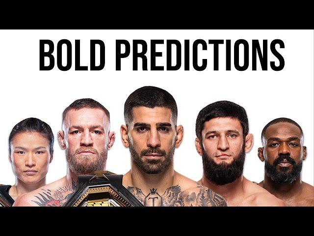 My Bold UFC Predictions Coming Into 2025