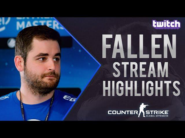 CS:GO - FalleN twitch highlights #1 + config & settings