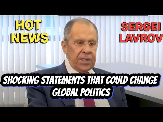 Lavrov's Shocking Statements That Could Change Global Politics! #geopolitics #lavrov