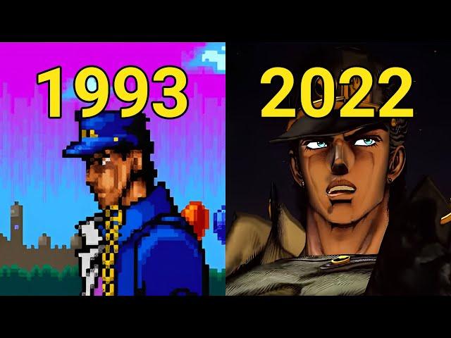 Evolution of Jojo's Bizzare Adventure Games (1993-2022)