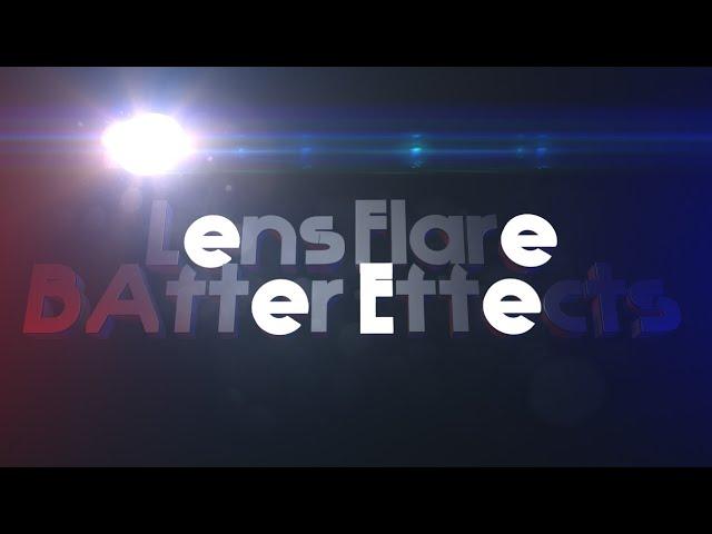 БЛИКИ В AFTER EFFECTS БЕЗ ПЛАГИНОВ/LENS FLARES IN AFTER EFFECTS NO PLUGINS