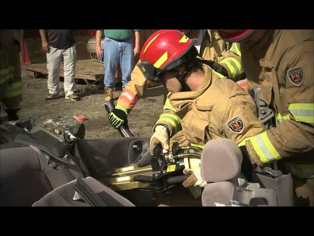 Jaws of Life Training at Kennedy Space Center