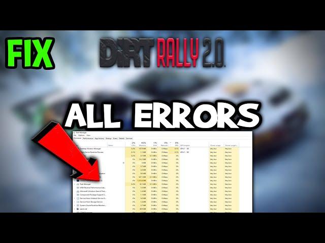 Dirt Rally 2  – How to Fix All Errors – Complete Tutorial