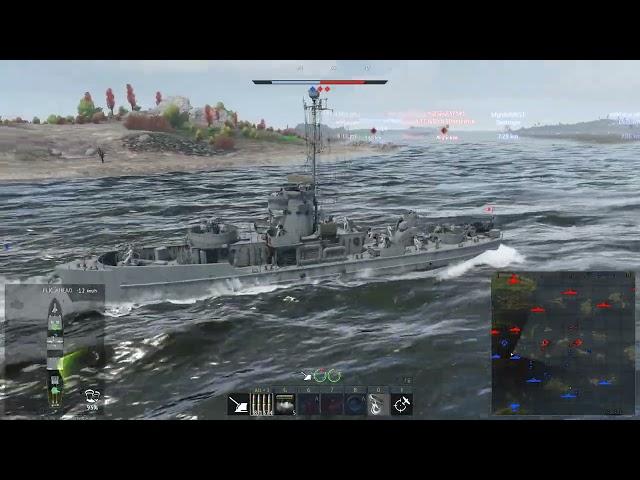 War Thunder; Asagao (YTE-01); Thanks to RP boosters I finally spaded this boat; Naval Arcade