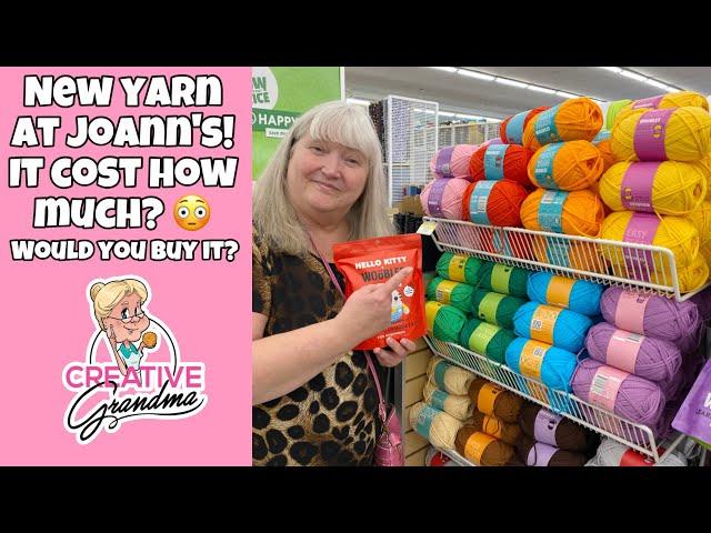 NEW YARN ALERT!!!  We Found New Yarn At Joann's  Woobles Yarn   #joanns