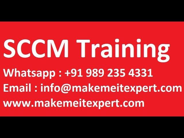 Microsoft Endpoint Manager MECM Training   SCCM Training   Intune Training Day 1 Session In Mumbai