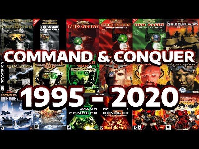 Command & Conquer Evolution And History - 1995 - 2020