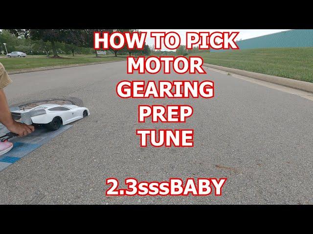 HOW TO CHOOSE THE CORRECT MOTOR, GEARING, ESC, TUNE FOR YOUR NPRC DRAG CAR | PREP | FULL TUTORIAL