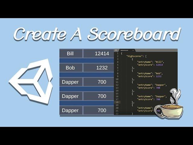 How To Create A Scoreboard System For Your Game - Unity Tutorial