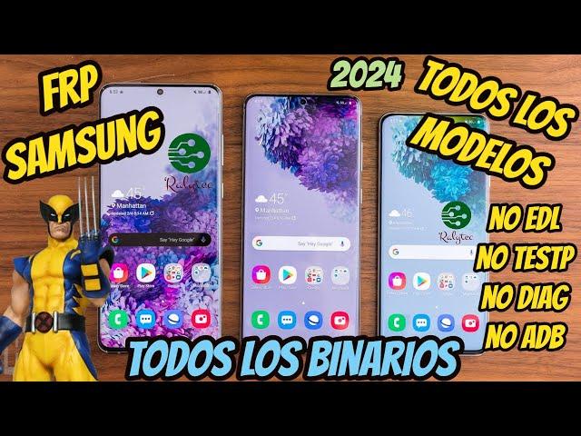 Quitar Cuenta Google Samsung S20+ plus Bin L /K/J/I/H/G|| Última seguridad || Sam FRP Tool 2024